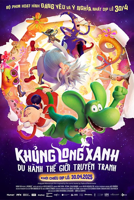 DIPLODOCUS: KHỦNG LONG XANH DU HÀNH THẾ GIỚi