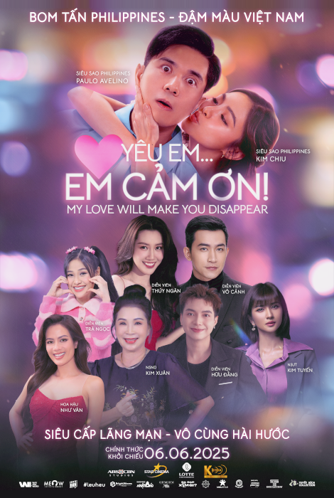 MY LOVE WILL MAKE YOU DISAPPEAR: YÊU EM EM CẢM ƠN