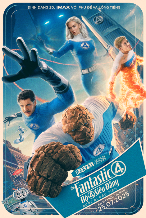 THE FANTASTIC 4: BỘ 4 SIÊU ĐẲNG: BƯỚC ĐI ĐẦU TIÊN