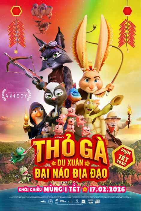THỎ GÀ DU XUÂN ĐẠI NÁO ĐỊA ĐẠO